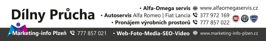 Alfa – Omega servis: Autoservis Alfa Romeo – Fiat – Lancia: Dílny Průcha